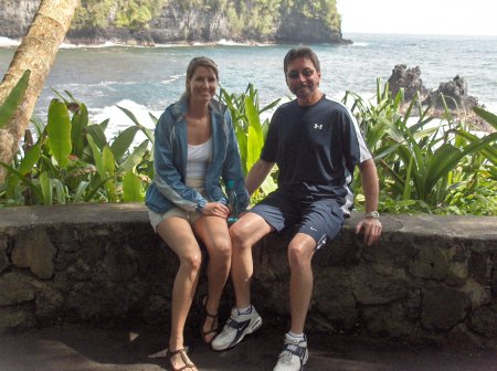Jackie and me in Hawaii