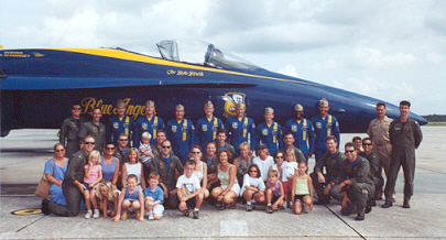 Scott's squadron, Deb and Blue Angels