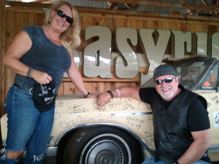 Susan and I..........Full Throttle Saloon 2011