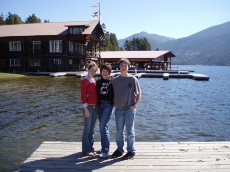Sara, Pat and Steven at Grand Lake Colorado