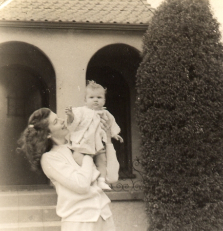 Baby and Mom 1948