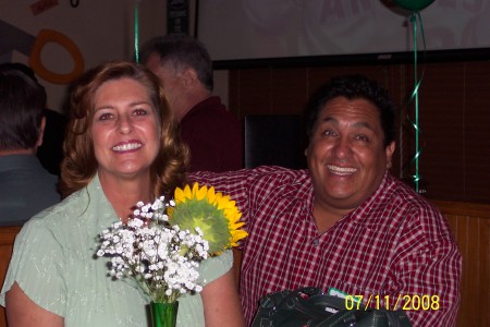 Pat Hernandez & his wife, Stephanie