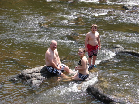 The local swimming hole where we live now