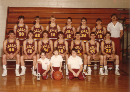 Varsity Basketball Team - 1984