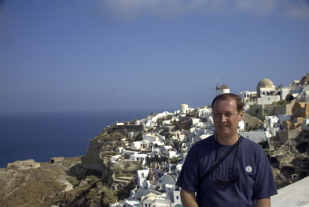 David at Santorini (Greek Isles)