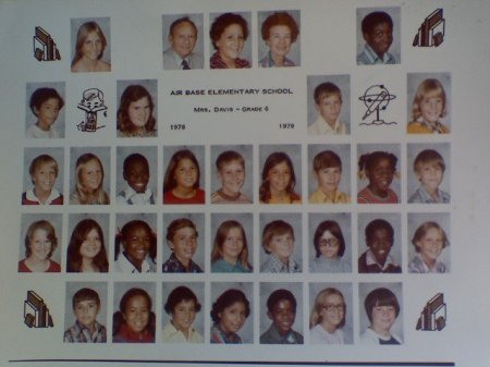 1978-1979 Ms. Davis 6th Grade Class