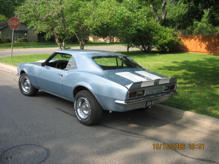 68 camaro - 327