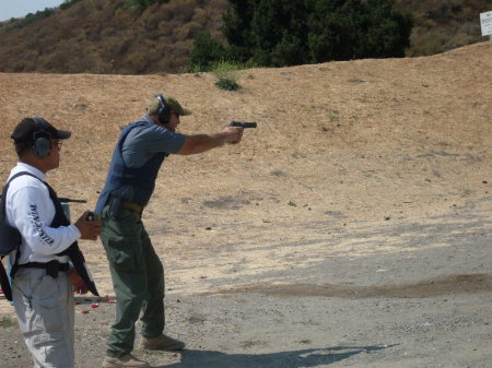 California Fire Olympics Combat Pistol-Silver