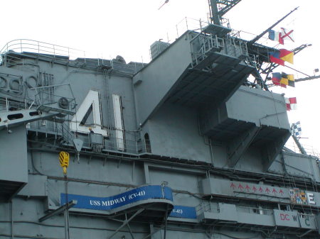 USS Midway Superstructure