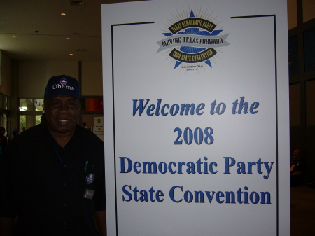 Me at the TX Dems State Convention