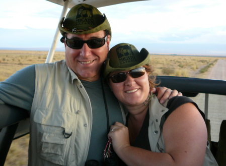Nikki & me in Africa