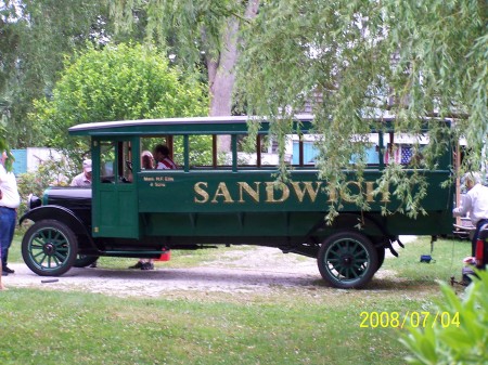 1st Sandwich School Bus