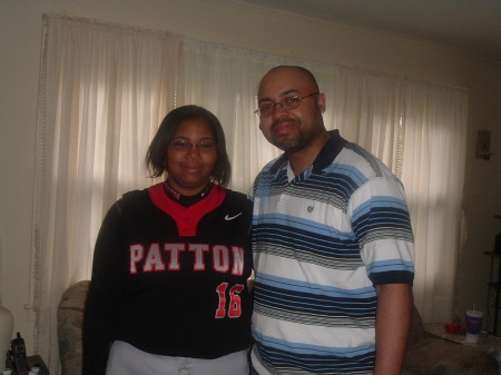 me & my daughter after volleyball game