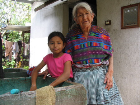 Traditional Maya Family