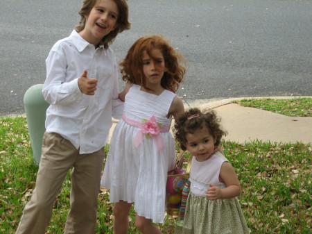 My girls - Easter 2010