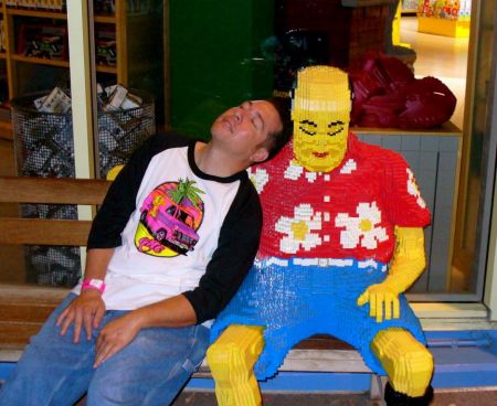 Catchin Zs with a Lego Man