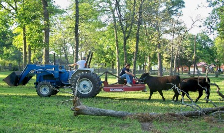 tractor chores