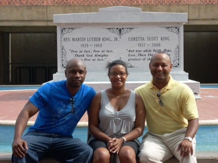 With Bridget's Brother at the King Tomb