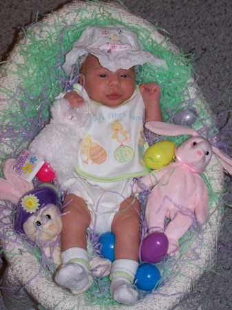 Hannah's First Easter!