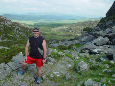 Climbing Roman Stairs in Wales