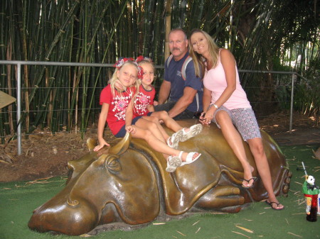 Family at the Zoo