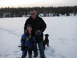 G-Pa & Keaton on the Kenai River