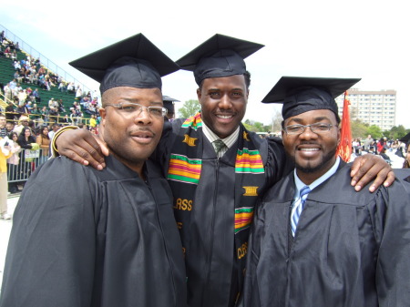 Me, Nat, and Gab at Wayne State Graduation