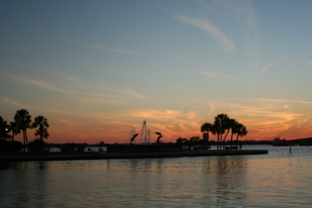 Sunset on Boat Trip