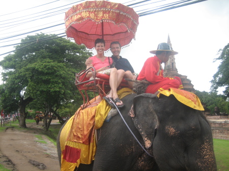 our elephant ride