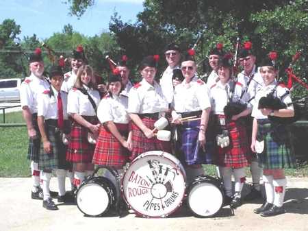 BR Pipes and Drums at Swamp Celts