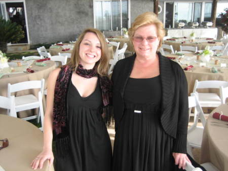 Aunt Teri & her daughter Beth at wedding