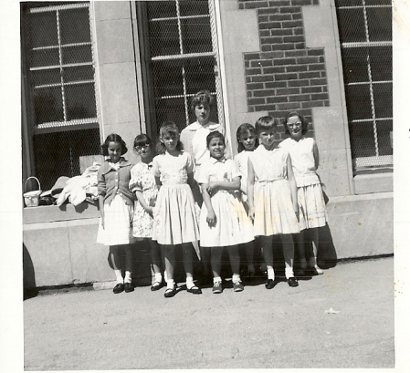 Miss Sonju clas 4th grade girls 1963