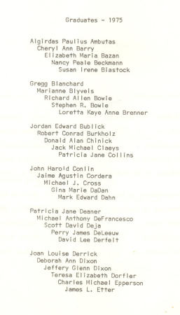 6-1-75 LMC Graduation Program