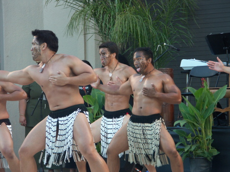 We value diversity - my son (middle) dancing.