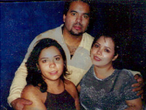 Karime, Angie and me.