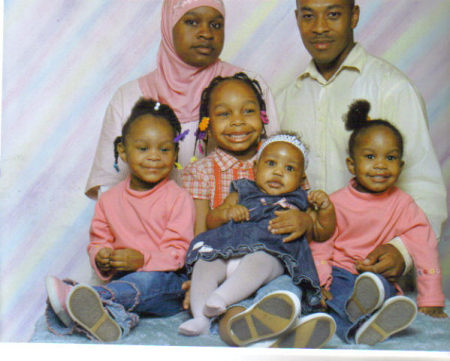 My son inlaw Ma'Mun and his family