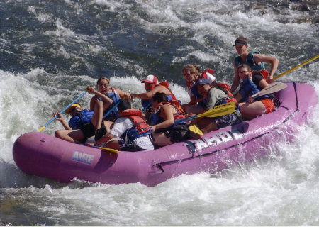 whitewater rafting