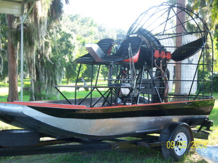 my gs 540 supercharged airboat that i built.