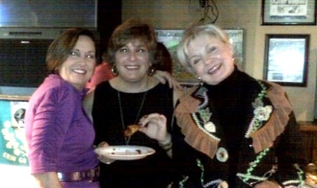 Patti Gallen, Rita Sanelli and me.