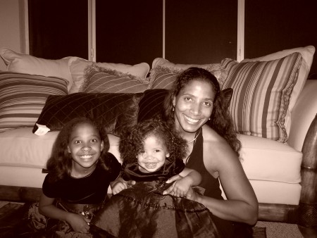 Christmas 2006, my girls