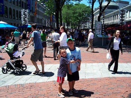 Danny & Billy in Boston