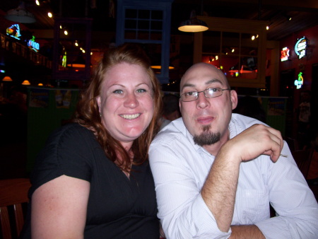 Jason with Wife Michelle March 27, 2010