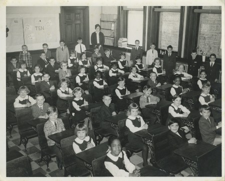 HCS first grade class picture April 24, 1967