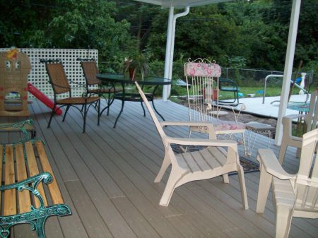 Our new Deck..  My Birthday present