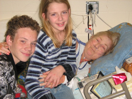 Justin, Courtney, & Grandma Ruth