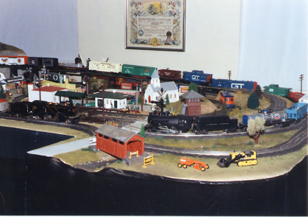 Model railroad in 1986