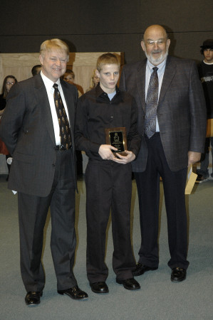 youngest "Dano" w/Mayor & Judge~Highest Award