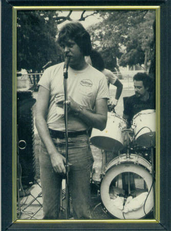In a band in Austin at Peace Park 1973