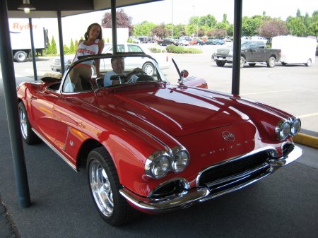 My baby a restored 62 Vette