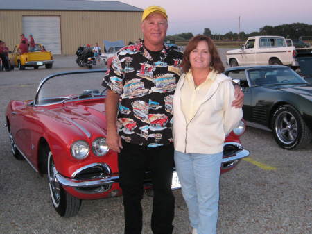 Hot Rod Power Tour - Ron and his 62 Corvette